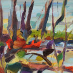 Study titled Water’s Edge At Sallochy Study by Shona Barr