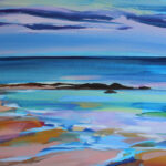 Painting titled Summer Beach