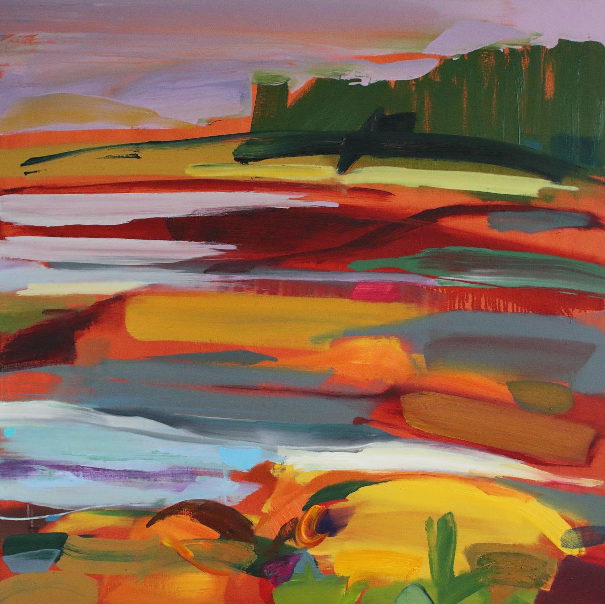 Painting titled Island Autumn by Shona Barr